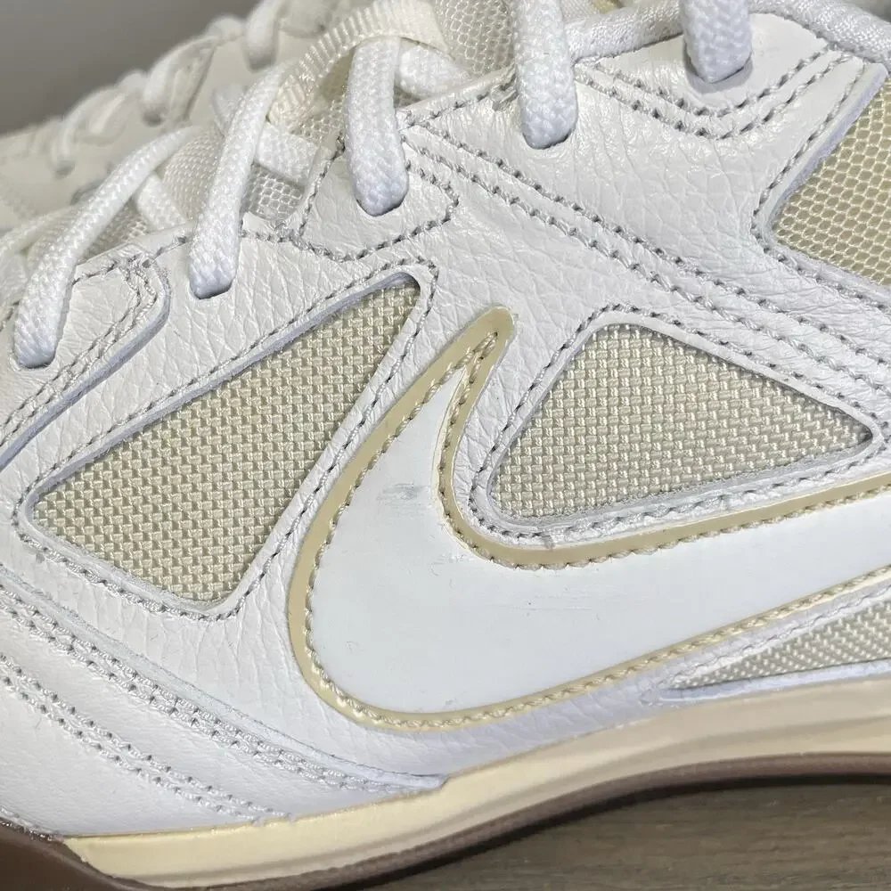 Nike Men Size 10 Shoes NEW FLAW Gato Gum Soft Cream White Light Khaki IB3082-133